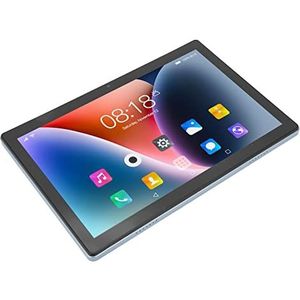 Digitale Tablet, 5G WIFI 6GB RAM 128GB ROM 10,1 Inch WIFI-tablet 5000mAh 1960x1080 Resolutie met OTG-kabel voor Lezen Vrije Tijd (Grijs)