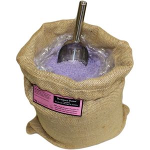 Aromatherapie Badzout - Decadentie - Patchouli, Sinaasappel & Jasmijn - Hessian Zak - 7Kg