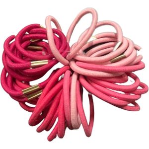 Haar elastiekjes - Roze - 50 Elastiekjes - Haarelastieken - Elastiek - Haaraccessoires