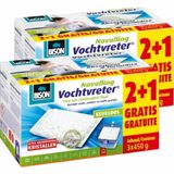 2x Bison Vochtvreter Navulzak Geurloos Promopack 3 x 1 kg