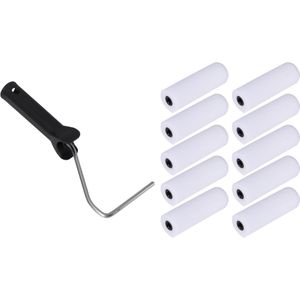 Copenhagen Pro lakrollers - schuim - 10 stuks - 11 cm - incl beugel - super fijn - beugelzijde rond