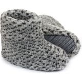 LuLu - Wollen Sloffen - Grijs Gemêleerd - Unisex - Antislipzool