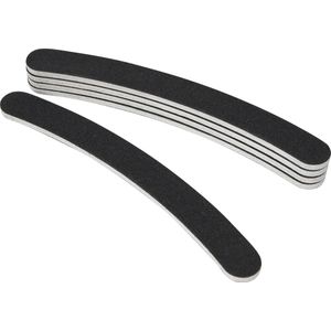 5x boemerang nagel vijlen #100/180, zwart