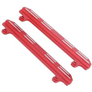 BROLEO RC Autopedaal, CNC Rocker, One Key Opvouwbare RC-pedaalplaat, volledig metalen draadbeker voor buiten vissen (rood)