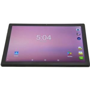 Kantoortablet, 10,1 Inch LCD 8G 256GB Geheugen Tablet PC 4G LTE 5G WiFi voor op Reis (EU-stekker)