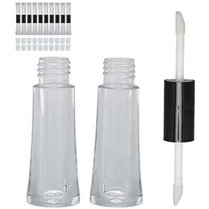 Navulbare Lippenstift Buis, Lege Lippenstift Flessen Lip Glazuur Fles 10 Stuks Lippenbalsem Container Lipgloss Containers voor DIY Make-Up Lipgloss