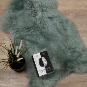WOOOL® Australisch Schapenvacht - Mint S (90x50cm) 100% Natuurlijk & Echt - Vloerkleed - ECO+