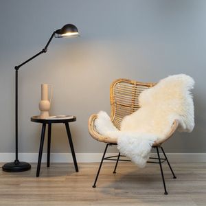 WOOOL® Schapenvacht - Classic Wit XL (115x65cm) 100% Echte Schapenvachten - ECO+ Dierenvel