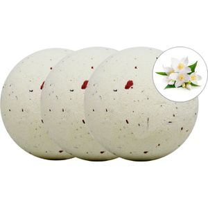 SyS Bruisbal Jasmijn - Voor Bad - 3 stuks - 140g - Huidverzorging - Versterkend & Hydraterend - Bruisballen