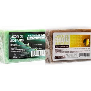 Soap4Health Handgemaakte Zeep Combi Pack - Aloe Vera & Argan - Douche en Handzeep - Antibacterieel