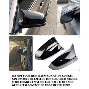 Geschikt Voor Bmw 5 6 7 Serie F10 F18 F11 F06 F07 F12 F13 F01 GT Piano Zwart Spiegel Spiegelkappen M3 M5 Look Wing Performance