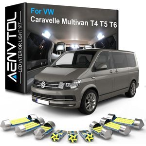 Led Interieur Verlichting Geschikt voor Volkswagen Transporter T5 T6 Multivan Carravelle Wit 6000K Vervanging