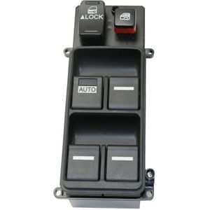 Raamlift Schakelaar Voor Odyssey Voor LX 2005-2010 LHD Auto Front Driver Side Key Button Switch Master Power Window Lift Bedieningsknop 35750SHJ305 Power Raamschakelaar