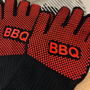 Hittebestendige BBQ handschoenen - voor extra grip