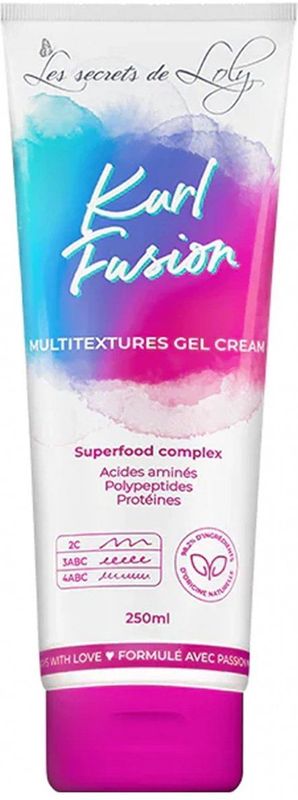 Les Secrets De Loly - Kurl Fusion - Haarcrème - Hydraterende Werking - 250 ml