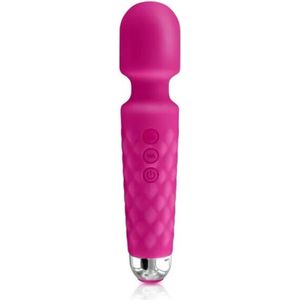 Slide® Personal Massager - Magic Wand Vibrator - Clitoris Stimulator - Fluisterstil & Discreet - Vibrators voor Vrouwen en koppels - Erotiek - Seksspeeltjes - Sex toys voor Vrouwen - Roze Rood