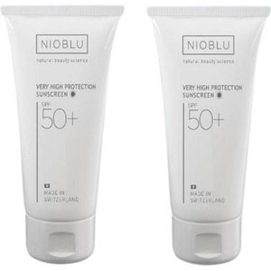 NIOBLU -Very- High - Protection - Sunscreen - SPF 50 - Duo Pack
