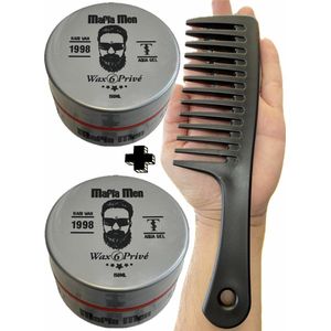 2 Wax (300 ml) + Gratis Kam pack! Mafia Men Haarwax Privé 6