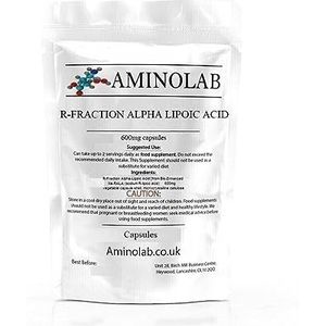 R-Fractie Alpha LIPOIC Zuur 600mg 30 Capsules