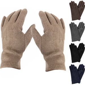 Elegante Dames Handschoenen - Touchscreen Handschoen - Beige - Maat L