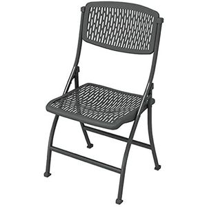 klapstoel Klassieke duurzame klapstoel Kunststof multifunctionele Body Curve Event-stoel neemt geen ruimte in op klapstoel draagbaar
