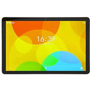 10.1 Inch Tablet AU Plug 100-240V 8GB 128GB 8 Core CPU 2.4G 5G WiFi 4G LTE Leren Tablet voor 11.0 (Goud)
