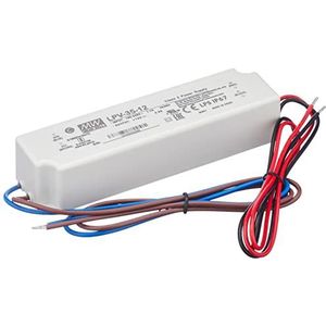 MeanWell 4021087006927, 35 W, LPV-35-12, wit