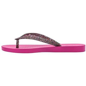 melissa Sun Venice AD Platte damessandalen, roze, maat 37, Roze, 37 EU