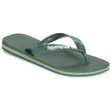 Havaianas  BRASIL LOGO  slippers  dames Groen