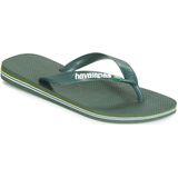 Slipper Havaianas Brasil Logo Green Olive