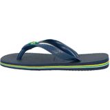 Havaianas Brasil Logo Teenslippers Donkerblauw