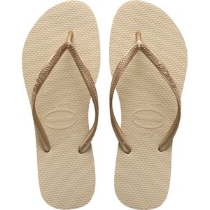 Havaianas Slim Slippers Zand Geel Goud