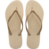 Havaianas - Dames Slank - Sandalen - Zandgrijs/Lichtgoud - Absorberend Design