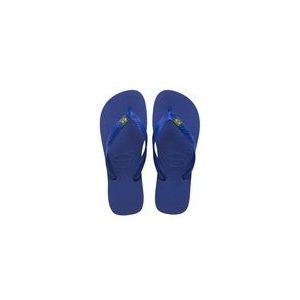 Havaianas Brasil 4000032 Slippers uniseks-volwassene,Blauw (Marine Blue),35/36 EU