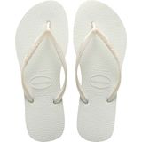 Havaianas Slim Dames Slippers - Wit - Maat 33/34