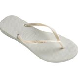 Havaianas - Slim - Teenslippers - Wit - Rubber