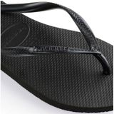 Havaianas Slim slippers zwart Rubber