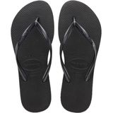 Havaianas - Slank - Teenslippers - Zwart