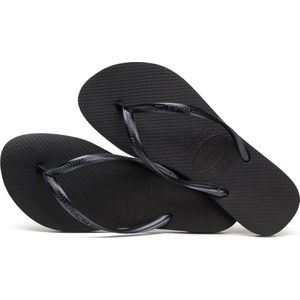 Havaianas - Slim - Teenslippers - Zwart - PVC/Rubber