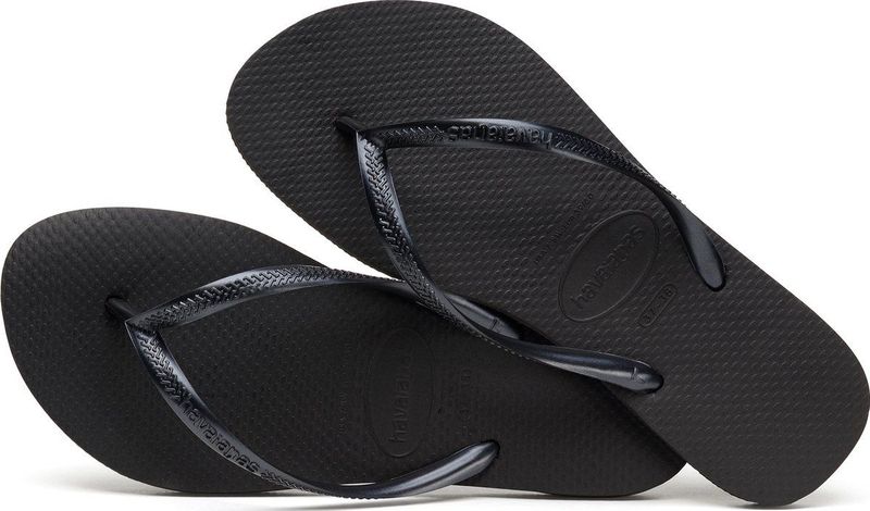 Havaianas - Slank - Teenslippers - Zwart