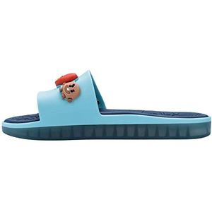 melissa Beach Slide Next Gen + Bt21, platte sandalen, uniseks, volwassenen, Blauw, 37 EU