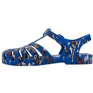 melissa Possession Print + Mickey damessandalen, Blauw, 38 EU