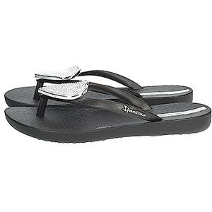 Ipanema Maxi Fashion Kids voor dames Kleur Zwart Zilver Maat EU, Zwart Zilver, 33.5 EU