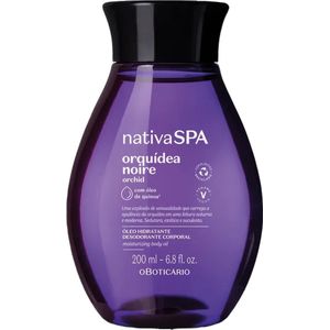 NATIVA SPA Black Orchid Body Noir Oil 200ml