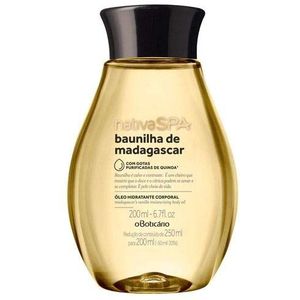 Boticario - Linha Nativa Spa (Baunilha de Madagascar) - Oleo Hidratante Corporal 200 Ml - (Boticario - Nativa Spa (Vanille uit Madagaskar) Collectie - Body Moisturizing Oil 6.7 Fl Oz)