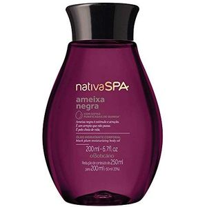 Boticario - Linha Nativa Spa (Ameixa Negra) - Oleo Hidratante Corporal 200 ml - (Boticario - Nativa Spa (Black Plum) Collection - Body Moisturizing Oil 6,7 Fl Oz) -