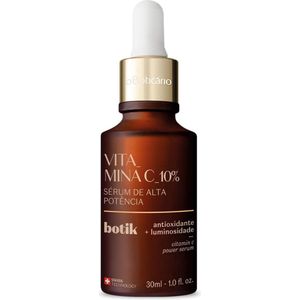 O Boticário Botik Gezichtsserum, Hoge Prestaties, Vitamine C, 10% Antioxidatie, Verlichte Huid, Kalm en levendig uiterlijk, veganistisch, 30 ml