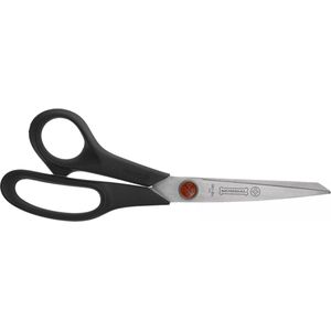 Mundial Universele Schaar 661N-8.1/2 Rood Punt - 21,6 cm - Zwart - Ergonomisch Handvat - Linkshandig