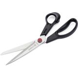 Mundial Versterkte Naaischaar 690-9.1/2SR Rood Punt - 24,1 cm - Zwart - Ergonomisch Handvat