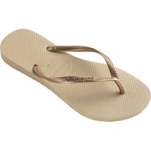 Havaianas Slim Teenslippers Zand/Goud